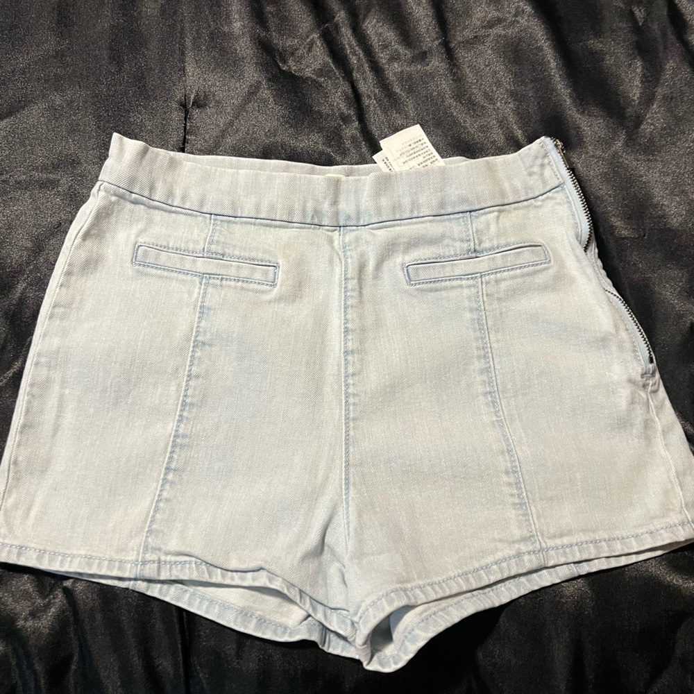 Light Blue Women's Shorts